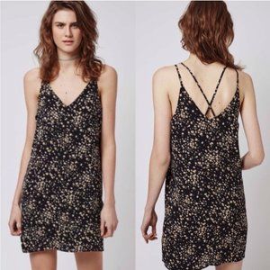 TOPSHOP Cross-Back Fall Dress